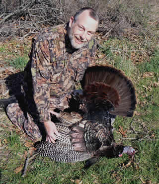 Larry Dale and his 2009 Brown County Gobbler